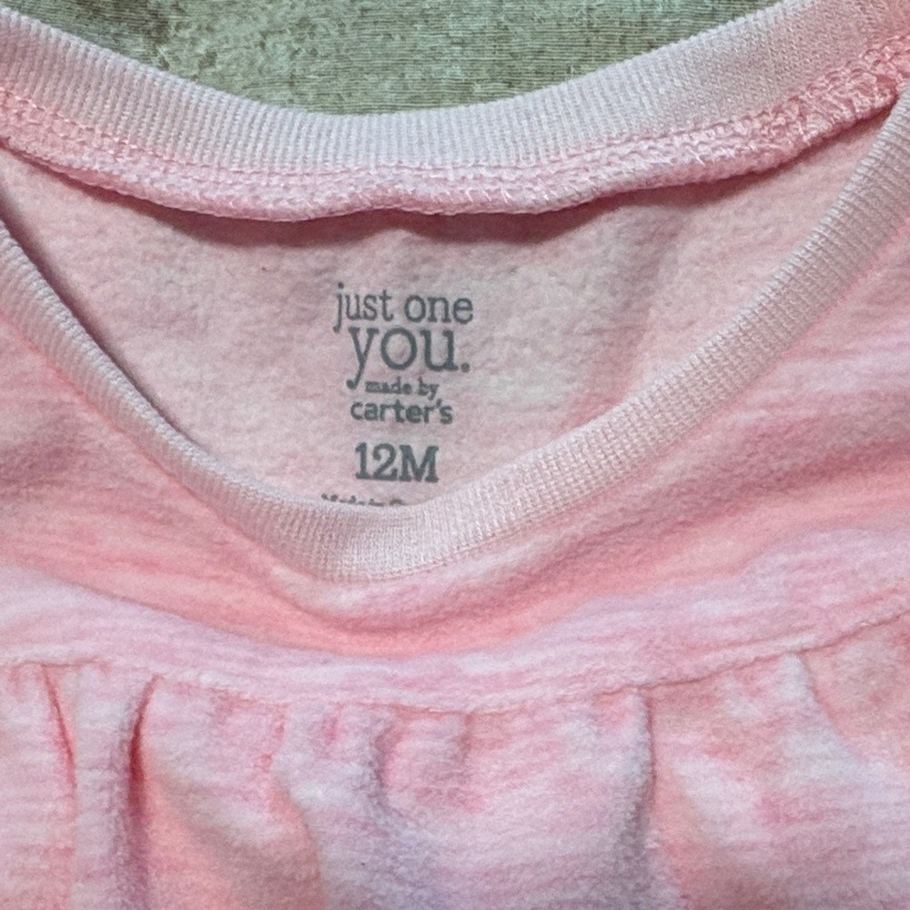 Carter's Pink and Gray Penguin Kids Matching Set - Picture 2 of 2